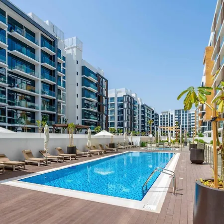Elegant 1-Bedroom Urban Hideaway In Dubai Exterior photo