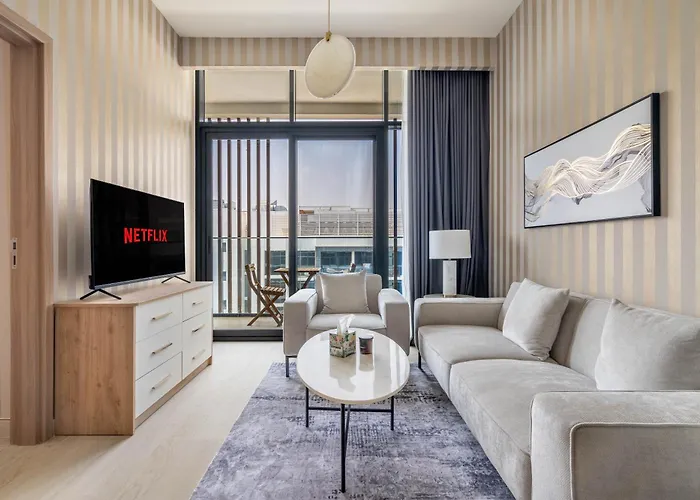 Elegant 1-Bedroom Urban Hideaway In Dubai