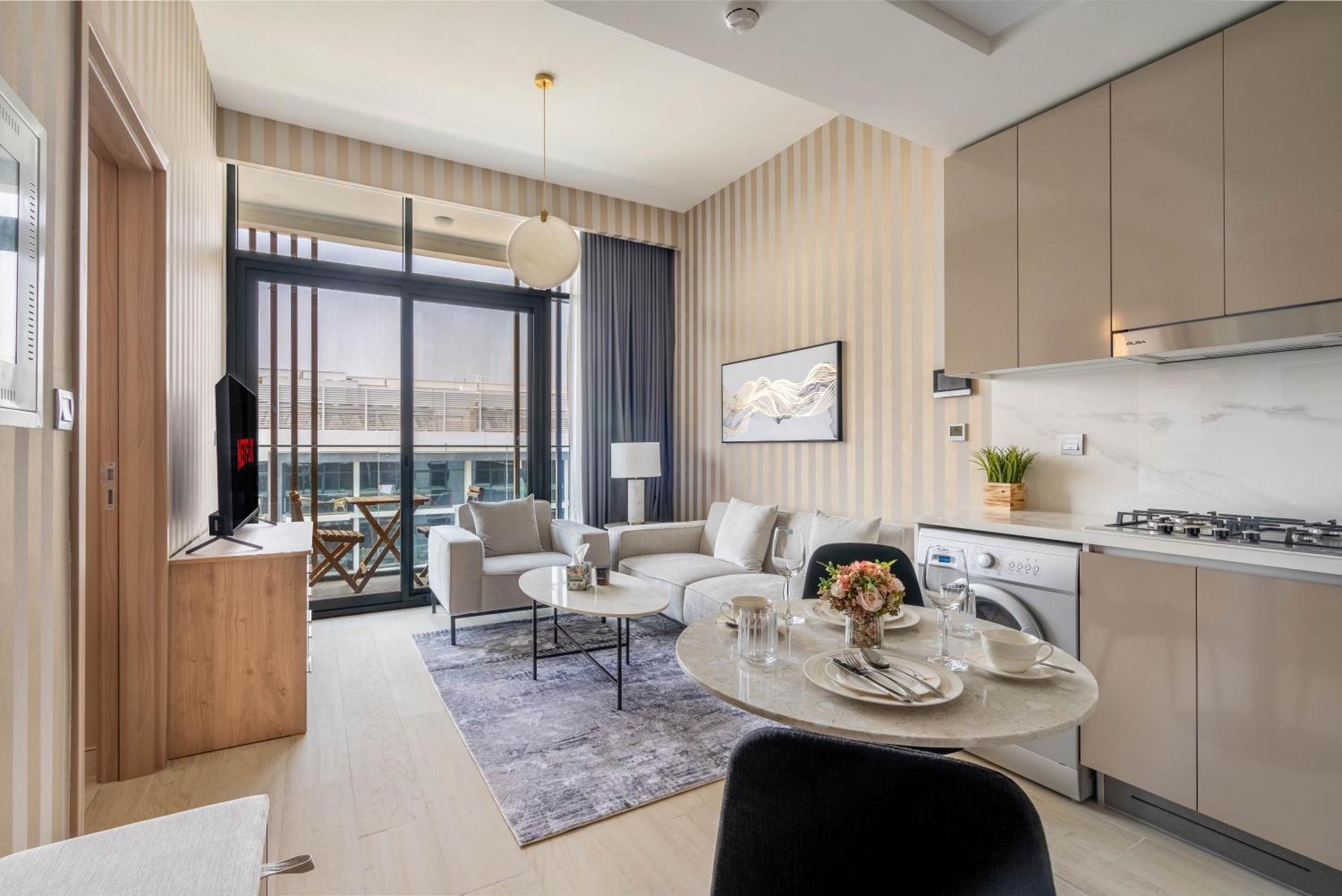 Elegant 1-bedroom Urban Hideaway In Dubai